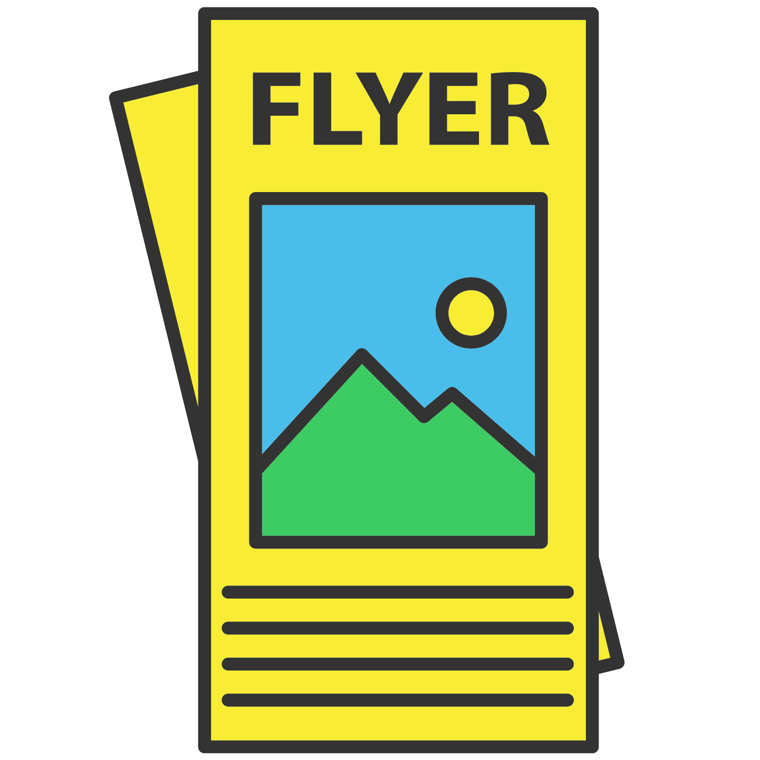 Conception de flyers